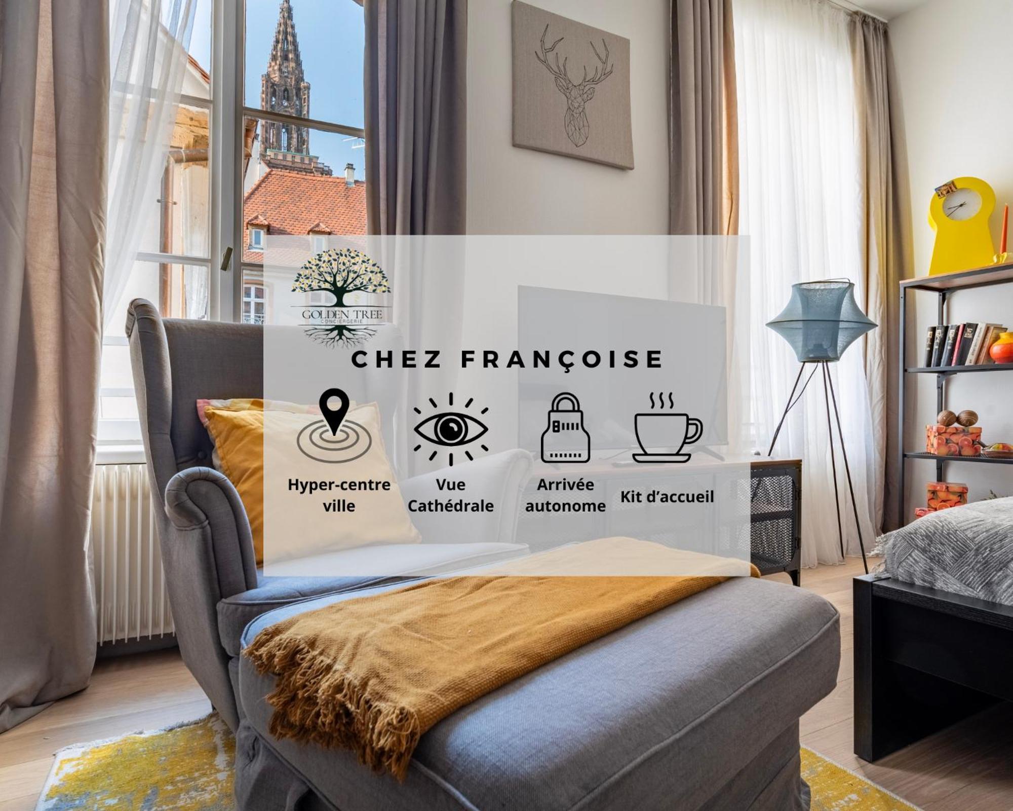 스트라스부르 Chez Francoise - Hyper-Centre, Vue Cathedrale 아파트 외부 사진